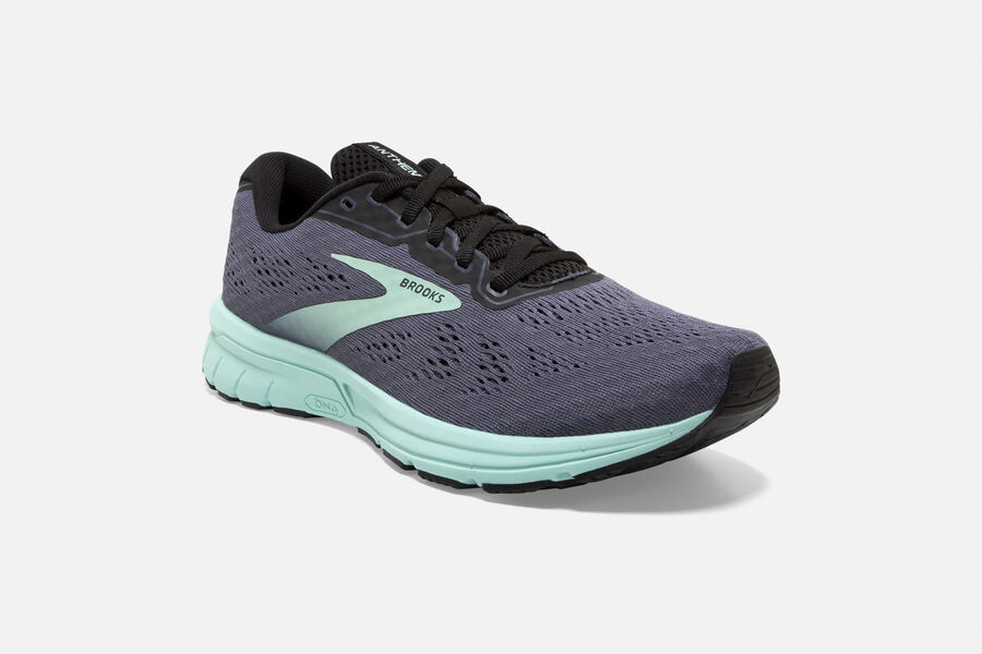 Anthem 3 Road Brooks Running Shoes NZ Womens - Dark Grey/Blue - KLICYS-782